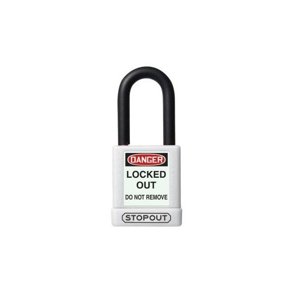 Accuform STOPOUT PLASTIC BODY ALUMINUM KDL712WT - KDL712WT