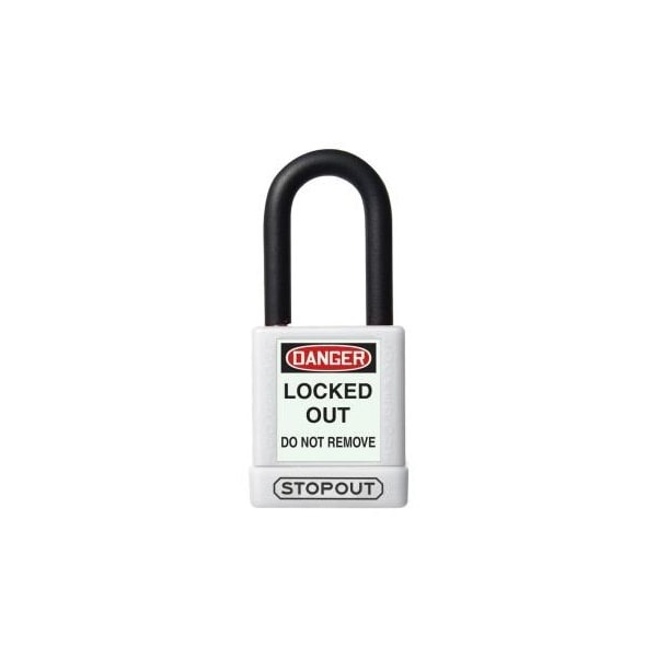 Accuform STOPOUT PLASTIC BODY ALUMINUM KDL723WT - KDL723WT