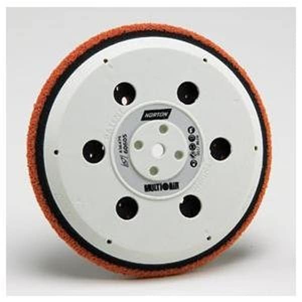 Norton Co Multi Air Speedgrip Soft Orange Bu Pad 6In - 60605