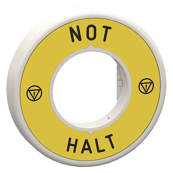 Schneider Electric Legend Ring, Plastic, 9.3 mm Width, 60 mm Height - ZBY9W3B230