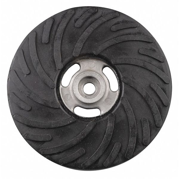 Cgw Abrasives Backup Pad, 4.5x5/8-11, Med, No Nut - 48220