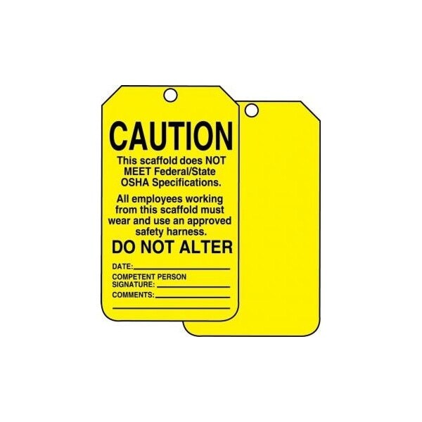 Accuform Adhesive Dura-Poly, 2-1/2 in Width, 0.025 in Height, , 5 PK - TSS102PTM