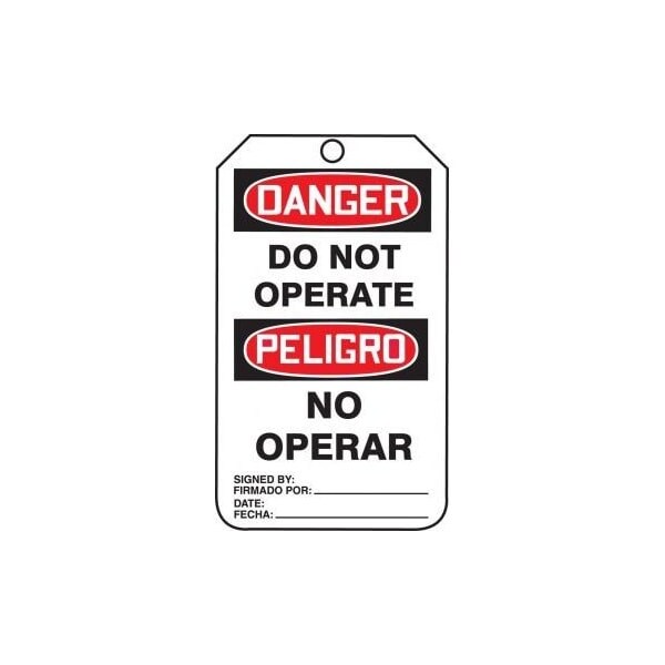 Accuform PF-Cardstock, 3-1/4 in Width, 1/4 in Height, , 25 PK - SBTAM101PTP
