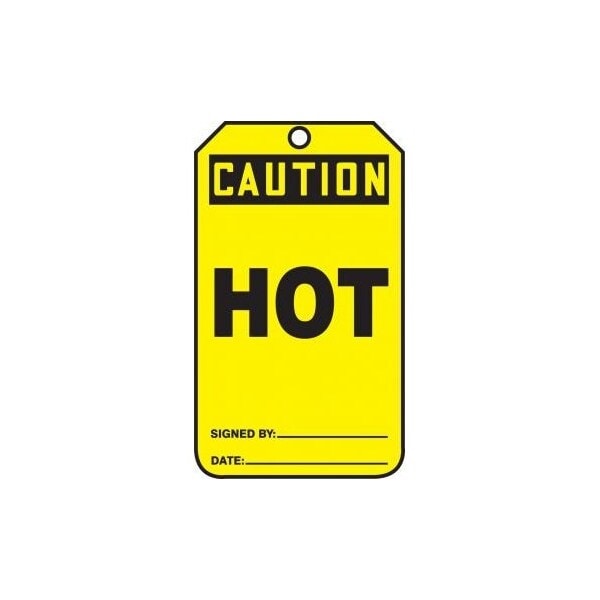 Accuform PF-Cardstock, 3-1/4 in Width, 1/4 in Height, , 25 PK - MDT660PTP