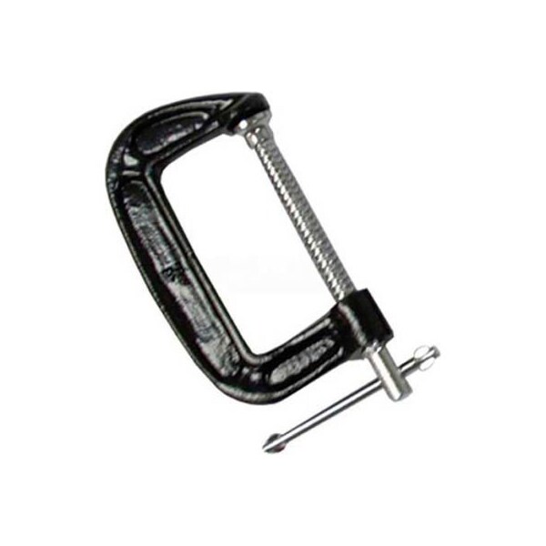 Integrated Supply Network K-Tool International Standard Adjustable C-Clamp, 0-3" Opening - KTI-70183
