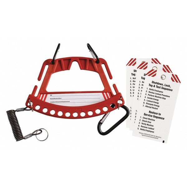 Brady Lockout Station, 5-1/4" H x 7-3/4" W - 148866