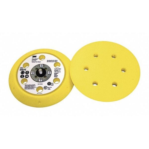 3M DF Dsc Pad, 6inx3/4inx3/4in CH 5/16-24 Extrnl 6Holes, 10/pk - 05876
