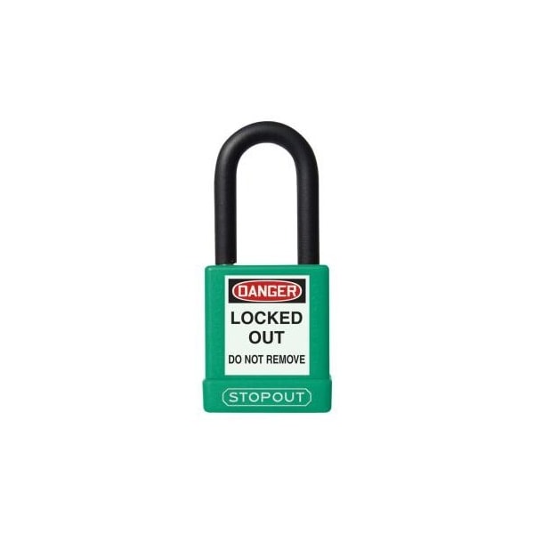 Accuform STOPOUT PLASTIC BODY ALUMINUM KDL712GN - KDL712GN