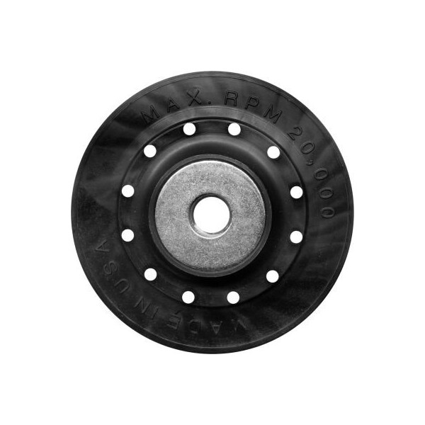 Century Drill & Tool Century Drill 77145 Backing Pad for Resin Fiber Discs 5/8" 11 Arbor 4 1/2" Dia. - 77145