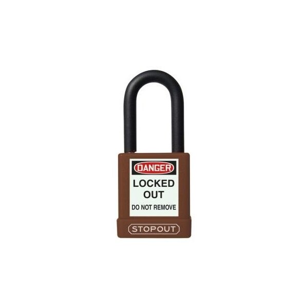 Accuform STOPOUT PLASTIC BODY ALUMINUM KDL735BR - KDL735BR