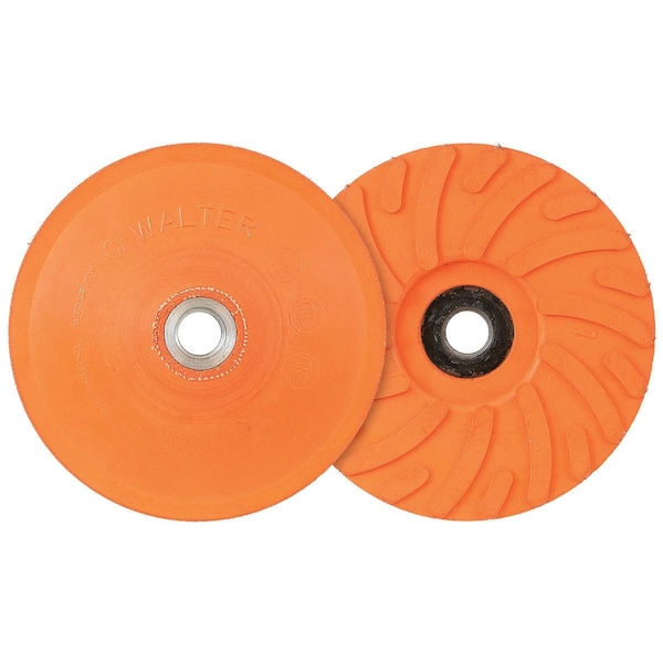 Walter Surface Technologies Rubber Backing Pad 4-1/2X5/8-11 - 15D144