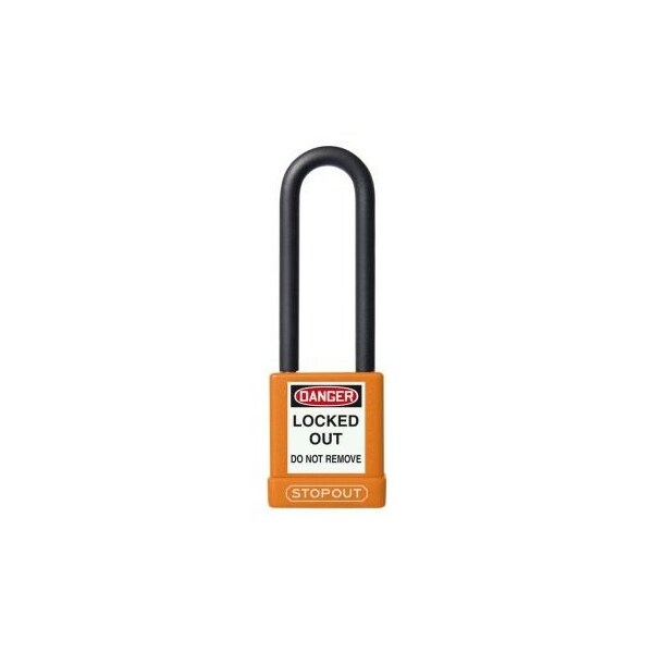 Accuform STOPOUT PLASTIC BODY ALUMINUM KDL713OR - KDL713OR
