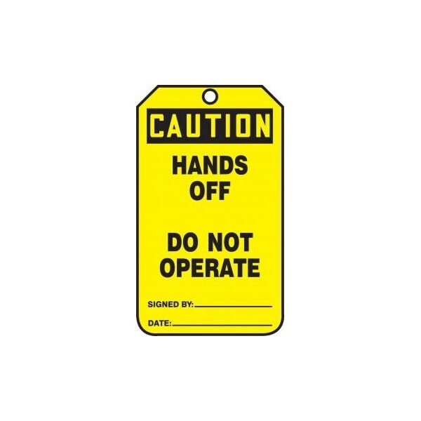 Accuform Danger, RP-Plastic, 3-1/4 in Width, 0.075 in Height, , 5 PK - MDT648PTM