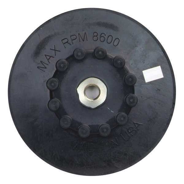 Norton Abrasives Fiber Dsc BU Pad, 7D, Arbor Hole, 7D - 63642543245