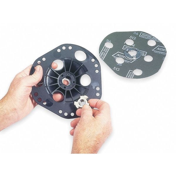 Norton Abrasives Qk Chang Dsc BU Pad, 5D, TS - 63642502517