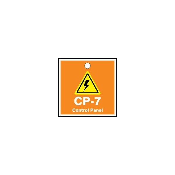Accuform Danger, HS-Laminate, 3-1/4 in Width, 0.1 in Height, , 5 PK - TDK207VPM