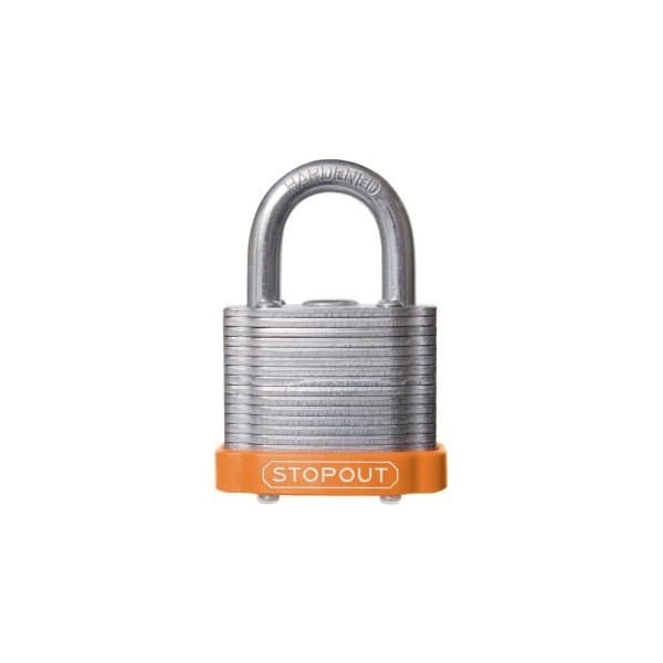Accuform STOPOUT LAMINATED STEEL PADLOCKS KDL916OR - KDL916OR