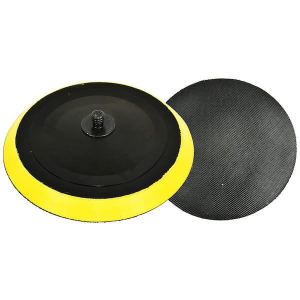 Superior Pads And Abrasives 6" Dia Hook & Loop Sanding / Backer Pad with 7/16" -14 Mount Shaft - Replaces U-Sand/Cherryhill BP6 - RSP70