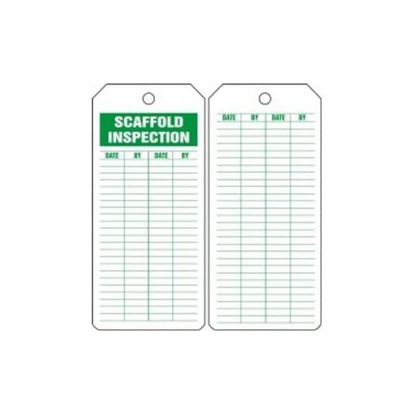 Accuform PF-Cardstock, 3-1/4 in Width, 1/4 in Height, , 5 PK - TRS325PTM