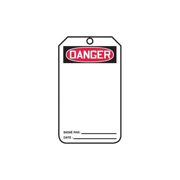 Accuform Caution, RP-Plastic, 3-1/4 in Width, 3/8 in Height, , 5 PK - FRMDT185PTM