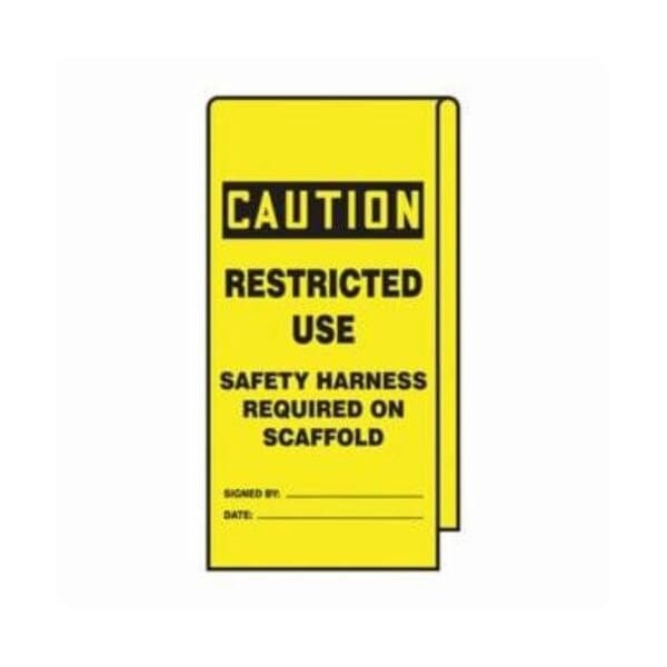 Accuform Danger, PF-Cardstock, 2-1/8 in Width, 1/4 in Height, , 25 PK - TAT102