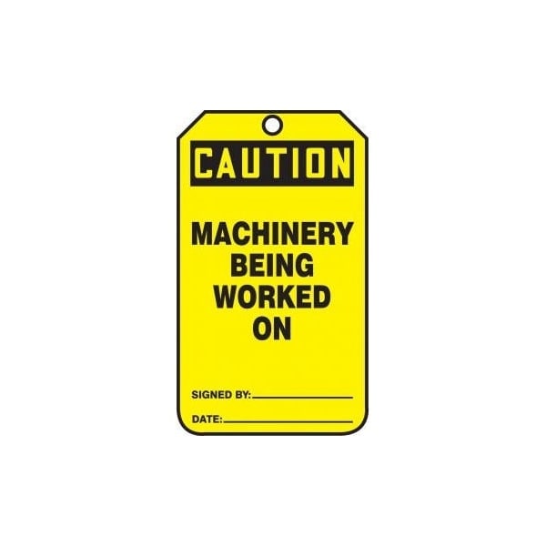 Accuform RP-Plastic, 3-1/4 in Width, 0.075 in Height, , 25 PK - MDT646PTP