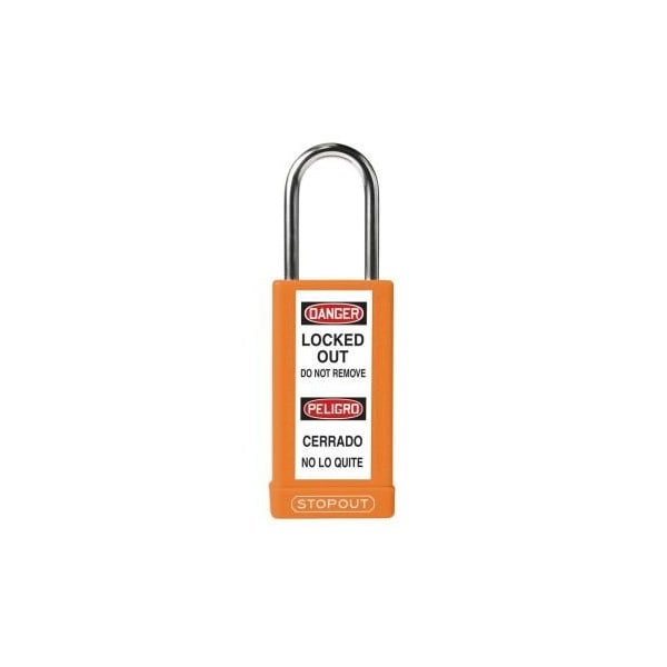 Accuform STOPOUT PLASTIC BODY ALUMINUM KDL884OR - KDL884OR