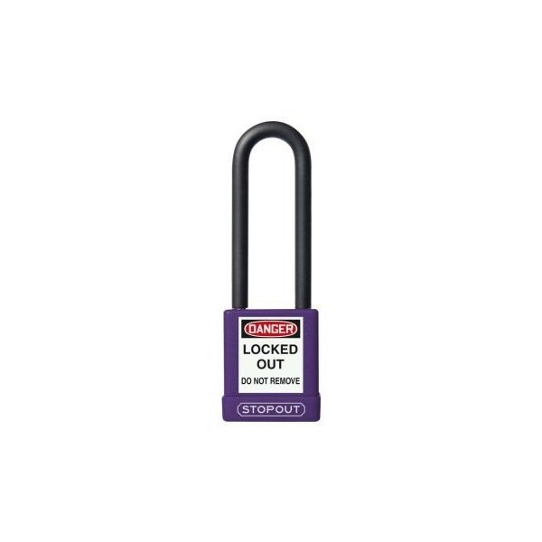 Accuform STOPOUT PLASTIC BODY ALUMINUM KDL713PR - KDL713PR