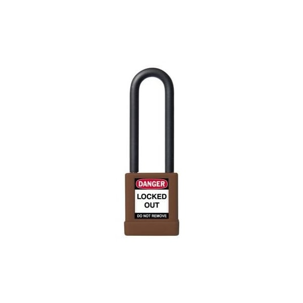 Accuform BRASS BODY PADLOCKS BODY HEIGHT 1 KDL452BR - KDL452BR