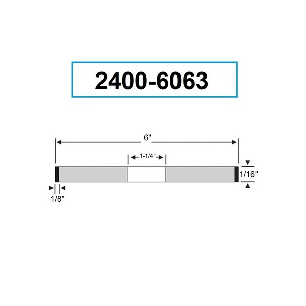 Hhip 6 X 1/16 X 1-1/4" D1A1 CBN Wheel - 2400-6063