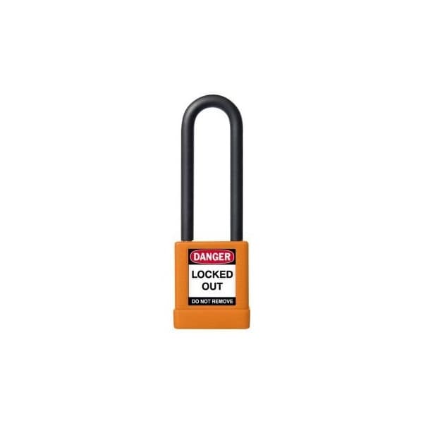 Accuform BRASS BODY PADLOCKS BODY HEIGHT 1 KDL452OR - KDL452OR