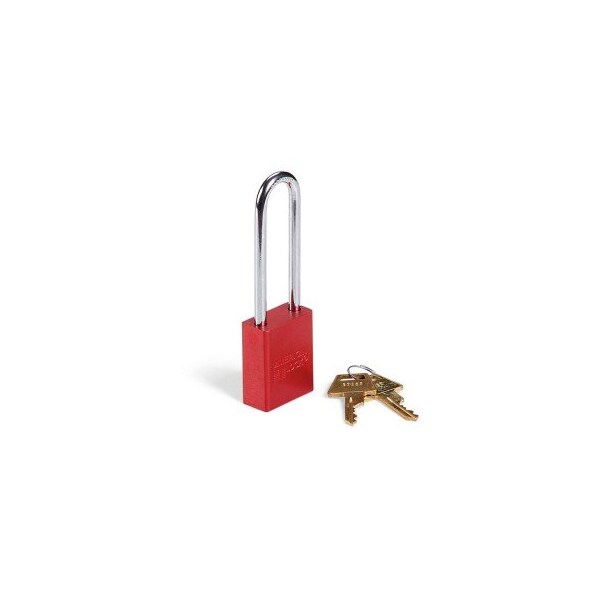 Master Lock Keyed-Alike Aluminum Padlock 1.5" W x 1.75" H - LCK107