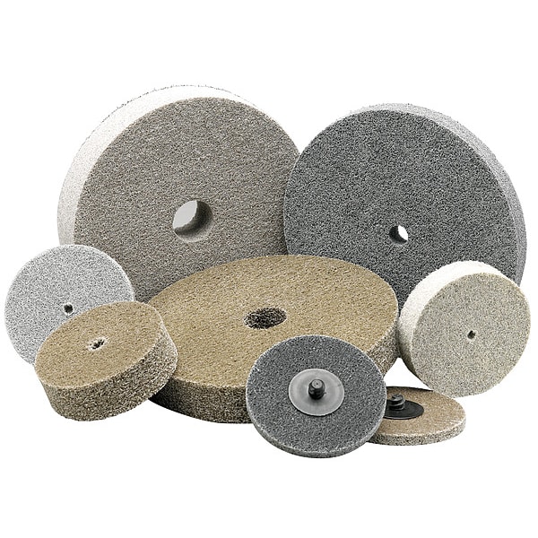 Norton Abrasives Unitized Wheel, 3 Diax1/4 Wx1/4, AO, FN - 66261015565