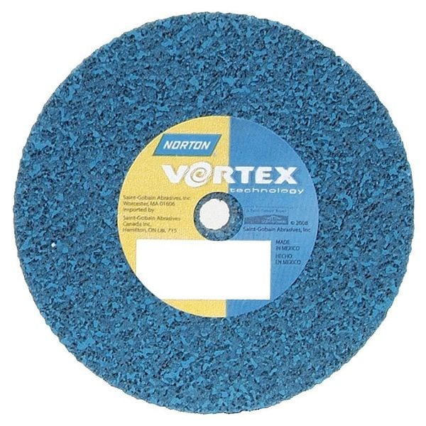 Norton Abrasives Unified Wheel, 3in dia., 1/2inW, 3/8in - 66261080266