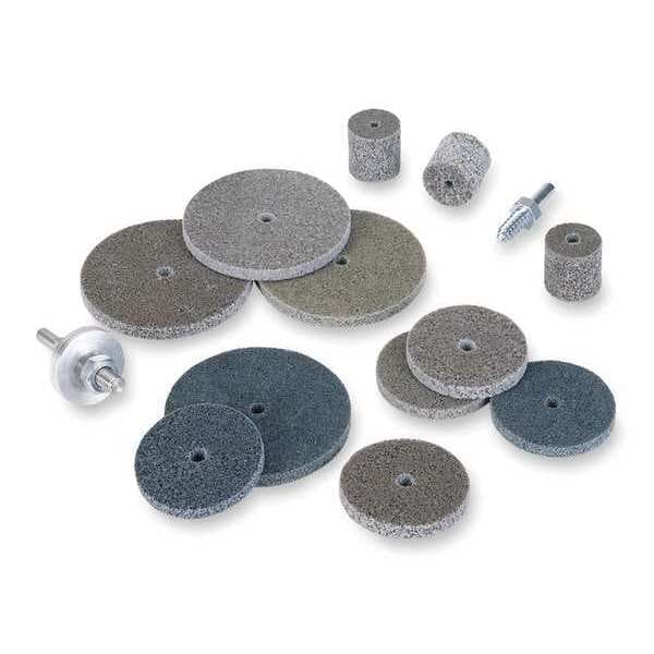 Norton Abrasives Unitized Wheel, 2 Diax1/2 Wx1/4, SC, VFN - 66261058782