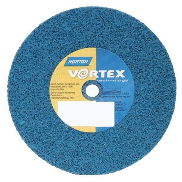 Norton Abrasives Unified Wheel, 3in dia.x1/8inWx1/4in - 66261191445