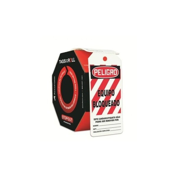 Accuform Danger, PF-Cardstock, 6-5/8 in Width, 3-5/8 in Height - SHTAR478