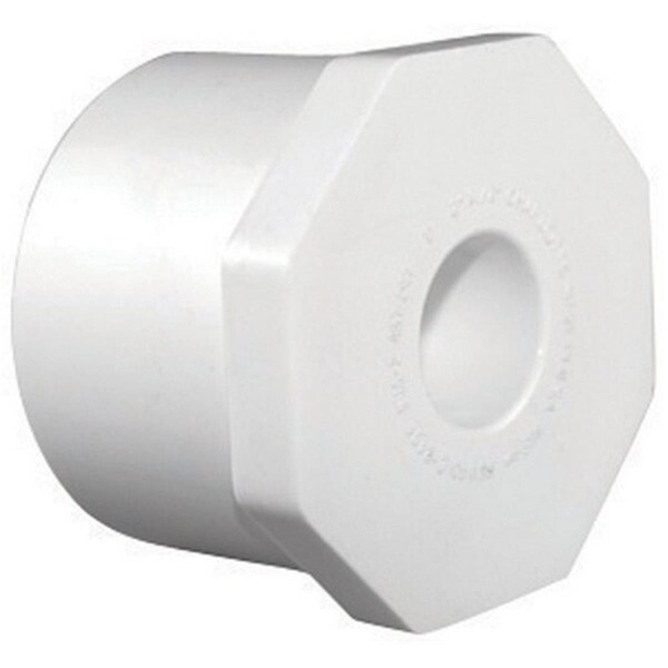 Charlotte Pipe And Foundry PVC 02108 2000 105 x 125 in Reducing Bushing Schedule 40 - 46187