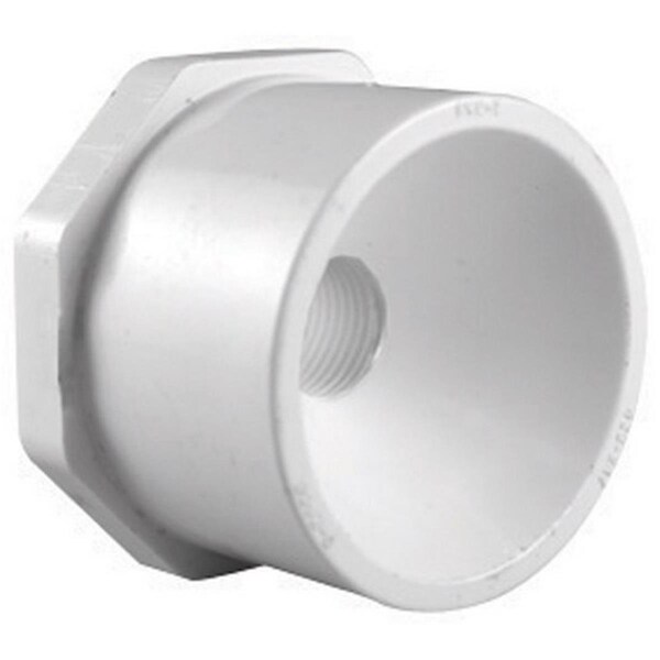 Charlotte Pipe And Foundry PVC 02107 1000 125 x 1 in Reducing Bushing White - 43147