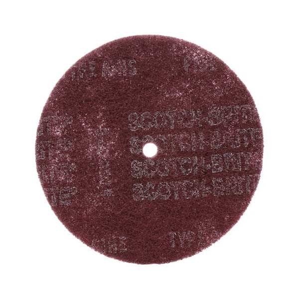 Scotch-Brite Fiber Disc, 8x1/2in, Med, AlO - 7100045907