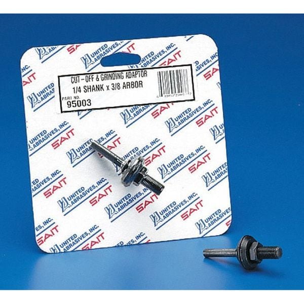 United Abrasives/Sait SAIT 95003 Type 1/Type 41 Cut-Off Adaptor, 1/4 x 3/8-24, 1-Pack - 95003
