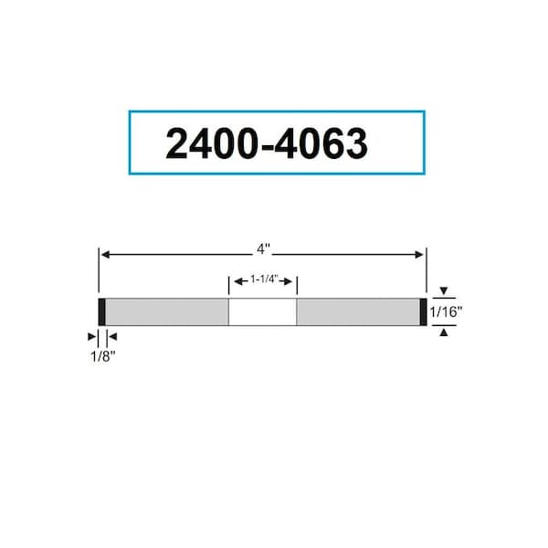 Hhip 4 X 1/16 X 1-1/4" D1A1 CBN Wheel - 2400-4063