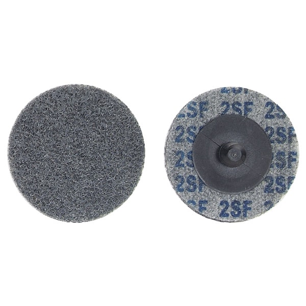 Norton Abrasives Unitized Wheel, 2 Diax1/4 W, TR Attach, FN - 66261014889