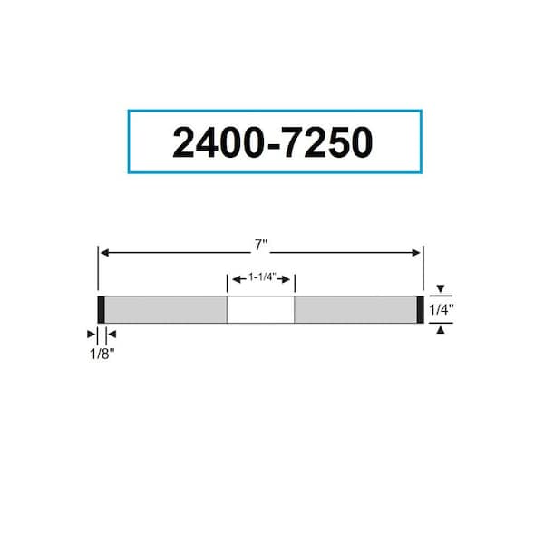 Hhip 7 X 1/4 X 1-1/4" D1A1 Diamond Wheel - 2400-7250
