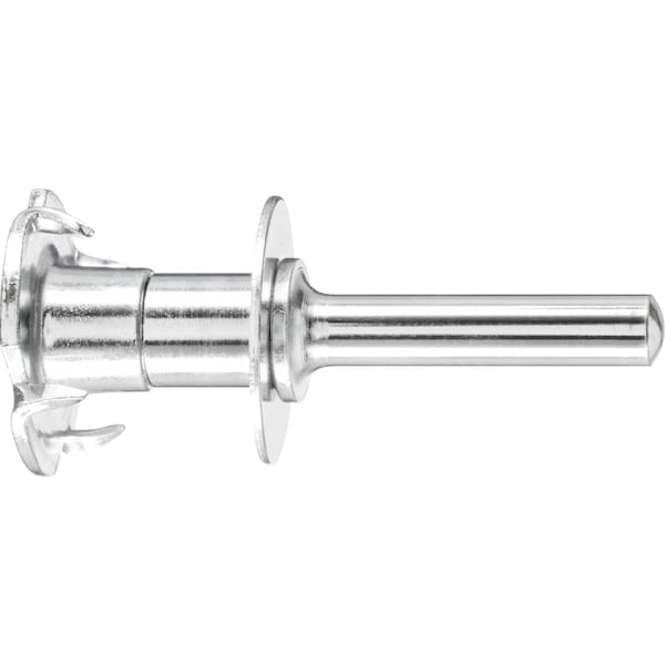Pferd POLICLEAN Drive Arbor - 3/8" Shank, 1/2" Bore - Double Wheel - 44839