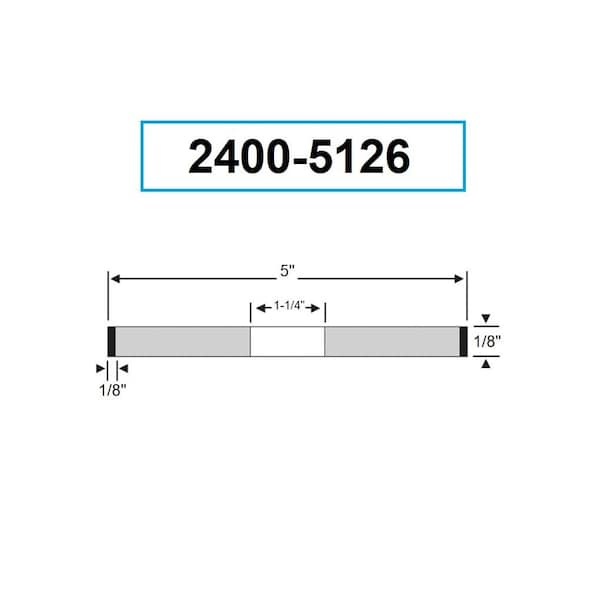 Hhip 5 X 1/8 X 1-1/4" D1A1 CBN Wheel - 2400-5126