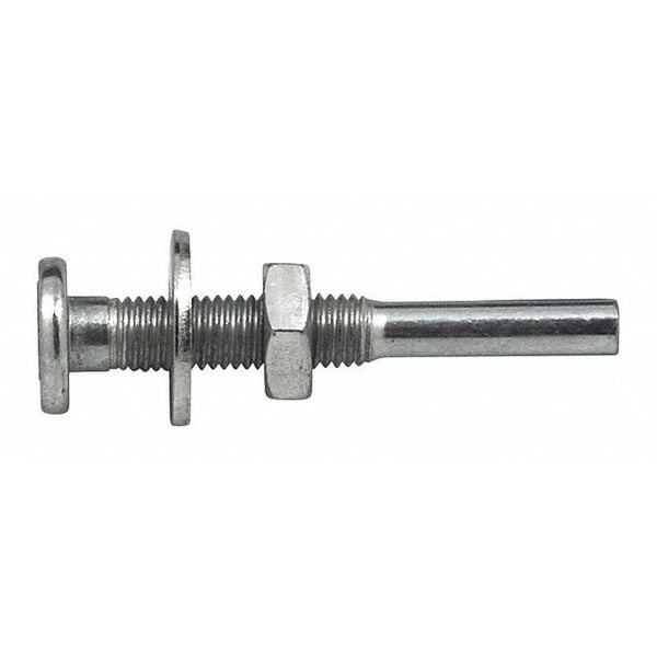Tanis Brush Wheel Brush Adapter, 1 1, 2", dia., Fits 2" - 35035