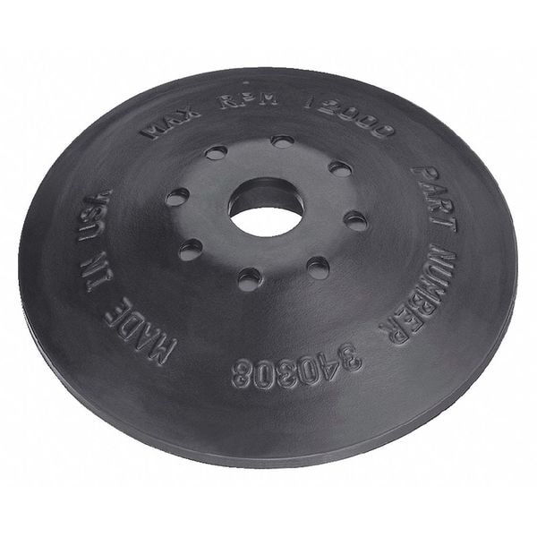 Dewalt Fiber Disc Backup Pad, 4 1/2 in Dia, 5/8"-11 Threaded Hole, Soft Density - DW4945