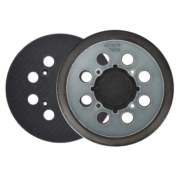 Superior Pads And Abrasives Aftermarket 5 Inch Dia 8 Vacuum Holes Hook & Loop Sanding Pad Replaces Dewalt N329079 & DWE6420 Pad - RSP54