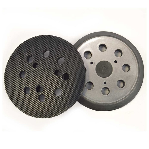 Superior Pads And Abrasives 5 Inch Dia 8 Hole Sander Hook and Loop Pad Replaces Dewalt OE No 151281-08 - RSP26